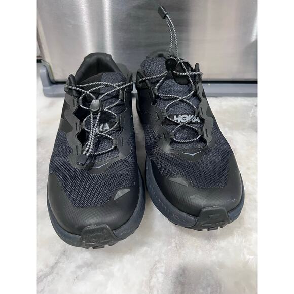 HOKA ONE ONE Transport Men’s 10D Black Vibram Trail Running Hiking Shoes 1123153 main image 10